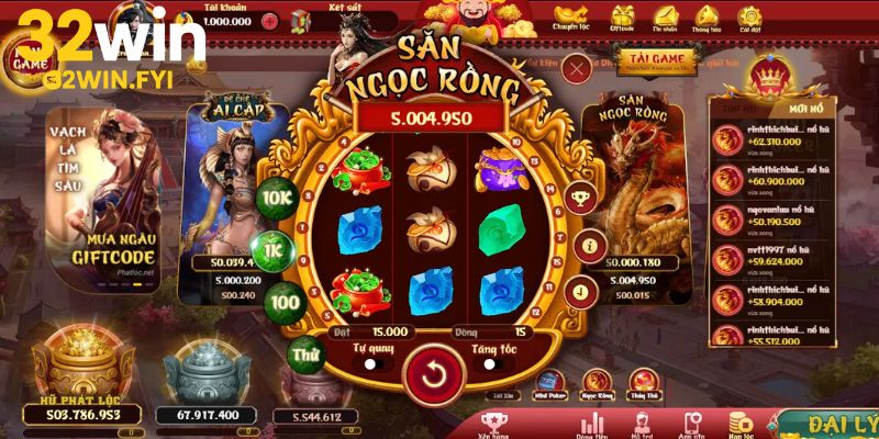 Game nổ hũ rút tiền mặt